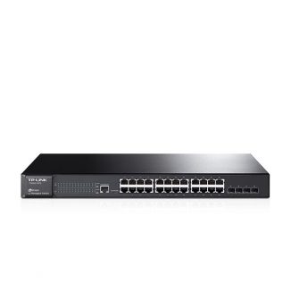 TP-LINK JetStream 24-Port Gigabit L2 Managed PoE Switch with 4 Combo SFP Slots