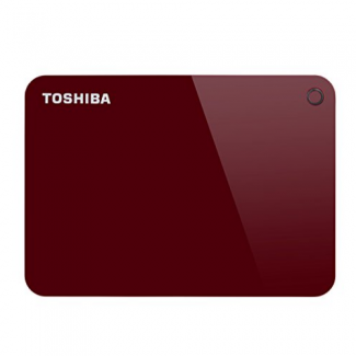 Toshiba 2.5″ 3TB Canvio Advance – Vermelho