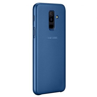 Samsung GENUINE WA605 Wallet Cover para Galaxy A6 Plus Blue