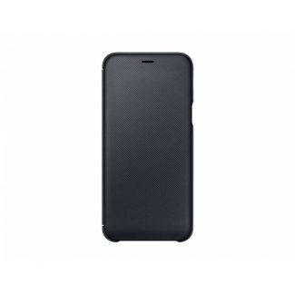 Samsung GENUINE WA600 Wallet Cover para Galaxy A6 – Preto