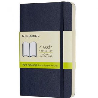 Bloco MOLESKINE Pocket Sapphire (Liso)
