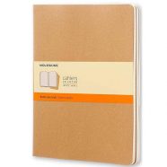 Pack 3 Blocos MOLESKINE Cahier Journal Extra Large