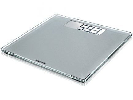 Soehnle Style Sense Comfort Electronic Bathroom Scale - 400 Scale, Silver