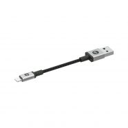 Cabo Mophie USB-A para Lightning 9 cm – Preto